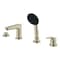 Grohe Eurosmart 4-Hole Single Handle Deck Mount Roman Tub Faucet 25277EN3 - alternate 2